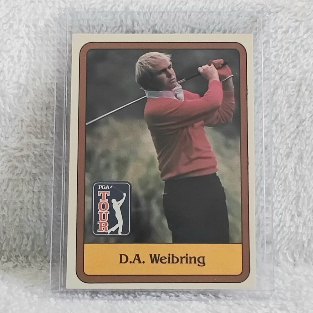 5/$20 E/NM 1981 Donruss Golf Inaugural D.A. Welbring PGA Tour Card 53!!